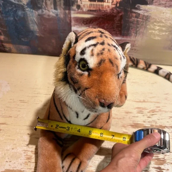 Bengal Tiger Plush Stuffed Animal Toy - Picture 9 of 9